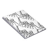 JESUS RETTE GRAFFITI NOTIZBLOCK (Rechte Seite)
