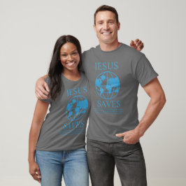 Jesus Rette Grau T-Shirt