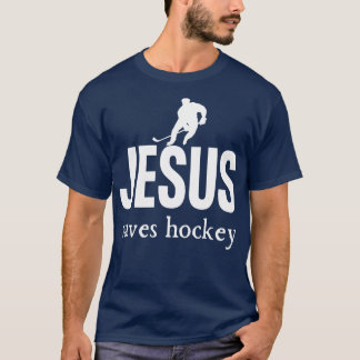 Jesus Rette Hockey T-Shirt