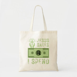 Jesus Rette, ich verbringe einen lustigen Christli Tragetasche