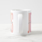 Jesus rette immer Jumbo-Tasse (Rückseite)
