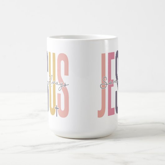 Jesus rette immer kaffeetasse (Mittel)