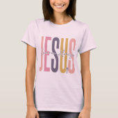 Jesus Rette immer T-Shirt (Vorderseite)