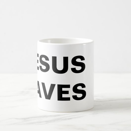 "Jesus Rette" Inspiration Kaffeetasse (Mittel)