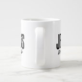 JESUS RETTE Jumbo-Tasse (Rückseite)