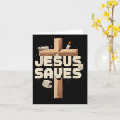 Jesus Rette Karte (Gelbe Blume)