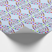 Jesus Rette (Kreise) Wrapping Paper Geschenkpapier (Ecke)