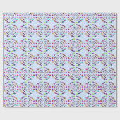 Jesus Rette (Kreise) Wrapping Paper Geschenkpapier (Flach)