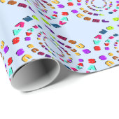 Jesus Rette (Kreise) Wrapping Paper Geschenkpapier (Rolleneckpunkt)