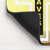 Jesus rette Kreuzigung Mousepad (Ecke)