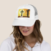 Jesus rette Kreuzigung Truckerkappe (Beispiel)