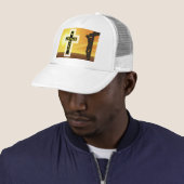 Jesus rette Kreuzigung Truckerkappe (Beispiel)