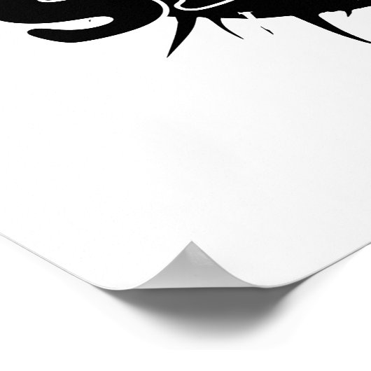 Jesus Rette mit Kreuz und Krone von Thorns Poster (Ecke)