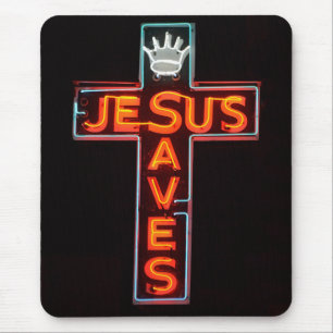Jesus Rette Mousepad