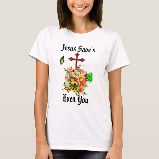 Jesus Rette nicht Shirt 19 (Vorderseite)