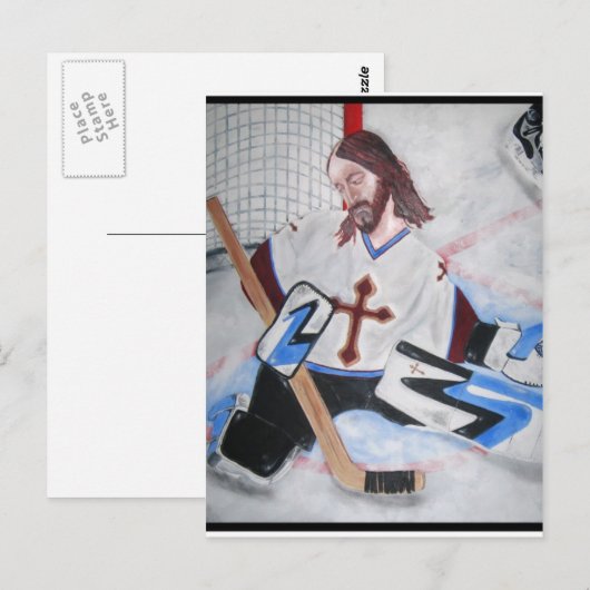 Jesus Rette! Postkarte (Vorne/Hinten)