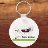 JESUS RETTE! SCHLÜSSELANHÄNGER (Vorderseite)