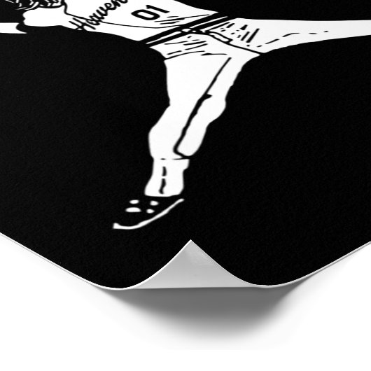 Jesus Rette Shirt Religiöser Christlicher Glaube B Poster (Ecke)