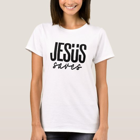 JESUS RETTE T - SHIRT (Vorderseite)