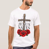 Jesus Rette T-Shirt (Vorderseite)