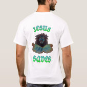 Jesus Rette T - Shirt (Rückseite)