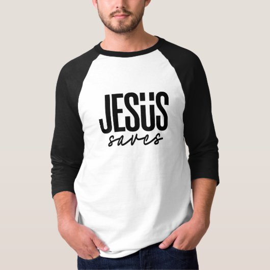 JESUS RETTE T-Shirt (Vorderseite)