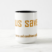 Jesus Rette Tasse (Zentrum)