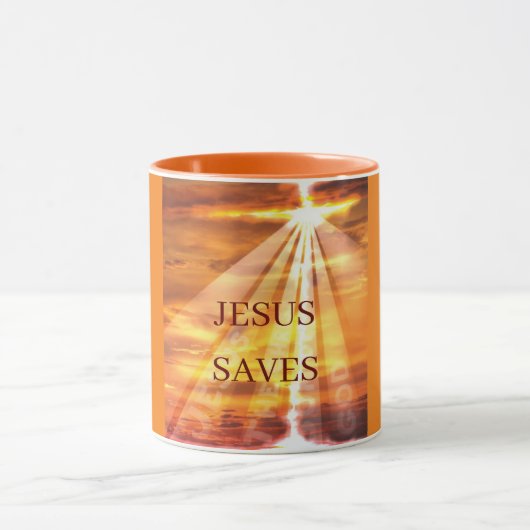 Jesus rette tasse (Zentrum)
