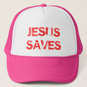 JESUS RETTE TRUCKER HAT TRUCKERKAPPE