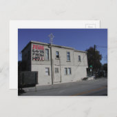 Jesus Rette von der Hölle Postkarte (Vorne/Hinten)