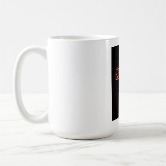 Jesus Rette Zeichen Kaffeetasse (Links)