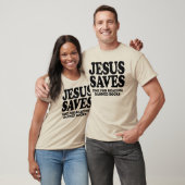 Jesus rette Zeit für das Lesen verbotener Bücher T-Shirt (Unisex)