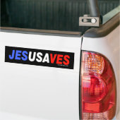 Jesus rettet Autoaufkleber (Auf Lkw)