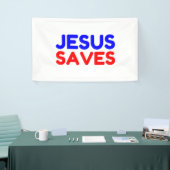 JESUS RETTET BANNER (Messeveranstaltung)