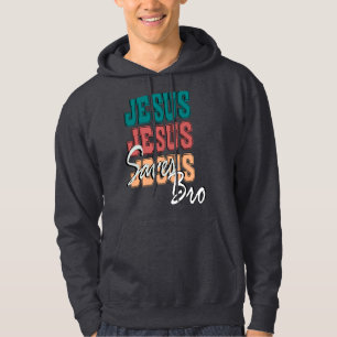JESUS RETTET BRO VINTAGE HOODIE