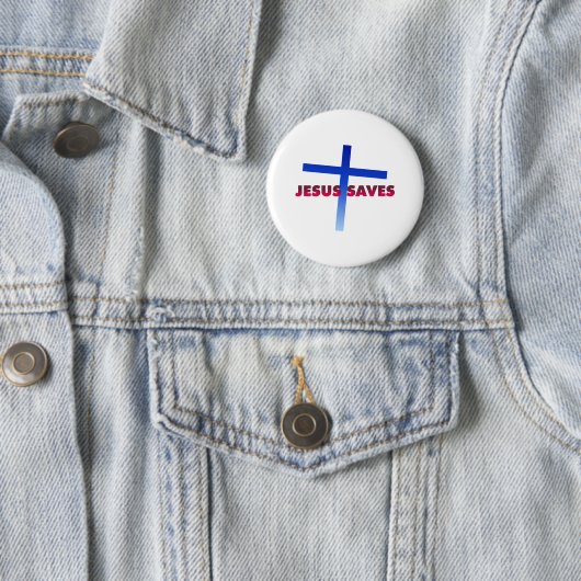 Jesus rettet button (Beispiel)