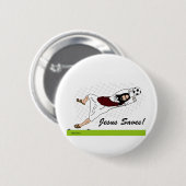 JESUS RETTET! BUTTON (Vorne & Hinten)