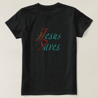 Jesus rettet christlicher Spruch  T-Shirt