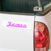 Jesus rettet christliches Geschenk Autoaufkleber (Auf Lkw)