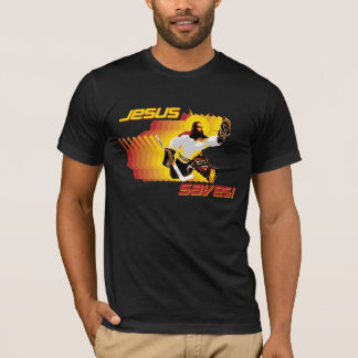 Jesus rettet dunkles Shirt