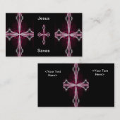 Jesus rettet Geschäftskarten Visitenkarte (Vorne/Hinten)