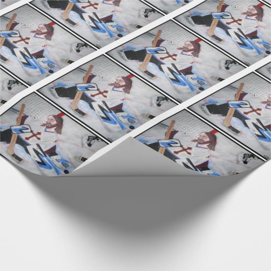 Jesus rettet! geschenkpapier (Ecke)