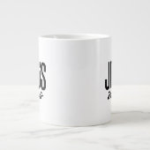 JESUS RETTET Jumbo-Tasse (Vorderseite)