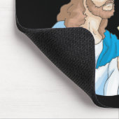 JESUS RETTET MIT KUPONS MOUSEPAD (Ecke)