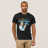 JESUS RETTET MIT KUPONS T-Shirt (Vorne ganz)