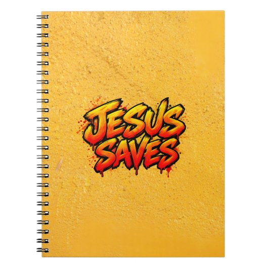 Jesus rettet notizblock (Vorderseite)