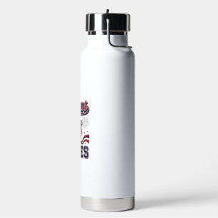 Jesus rettet patriotisches christliches Vintage-Sh Trinkflasche