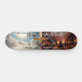 Jesus rettet skateboard (Horizontal)