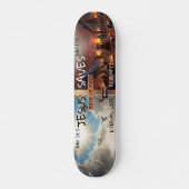 Jesus rettet skateboard (Vorne)