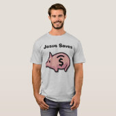 Jesus rettet T-Shirt (Vorne ganz)